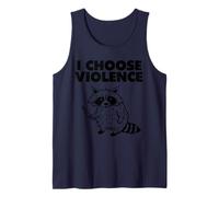 Racoon I Choose Violence Débardeur