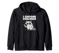 Racoon I Choose Violence Sweat à Capuche