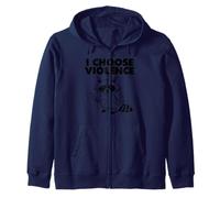Racoon I Choose Violence Sweat à Capuche