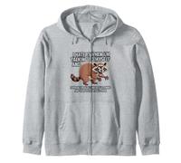 Racoon I Hate IT When I'm Talking to Myself Sarcastic Sweat à Capuche