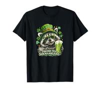 Racoon Trash Panda Saint Patrick's Day Sujet aux Shenanigans T-Shirt