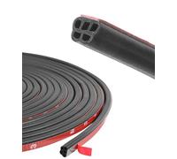 RACOONA Bande d'étanchéité en caoutchouc auto-adhésive à 5 trous pour porte de voiture de 10 m, bande d'étanchéité universelle pour voitures, camions, camping-cars, bateaux