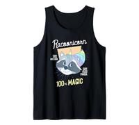 Racoonicorn Magic Unites Trash Panda Licorne Lovers Racoon Débardeur