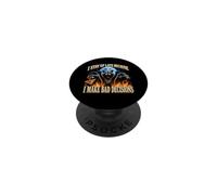 Racoons I Stay' Up Late Funny Night Owl Humour Bootleg PopSockets PopGrip Adhésif