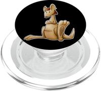 Rad Hiphop Street-Art Illustration Cool MC Kangourou PopSockets PopGrip pour MagSafe