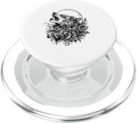 Rad Howling Wolf Design for The Wolfpack PopSockets PopGrip pour MagSafe