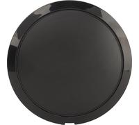 Rad Hub Center Cap 51884863 Fond noir police blanche pour Fiat 500 500C 500L 500X 2007 et suivantes et plus tard