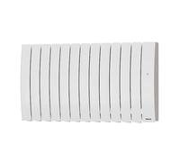 Radiateur électrique à inertie fluide Noirot Radiaflo Blanc 2000 W