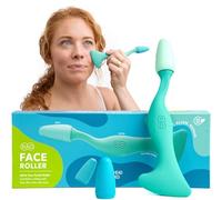 RAD Rouleau pour le visage | Rouleau Gua Sha et Jade - Outil de massage Gua Sha pour soins de la peau, rouleau de jade pour le visage, les yeux, soulage les rides et les ridules