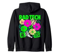 Rad Tech Radiologie Floral Bohème Esprit Automnal Sweat à Capuche