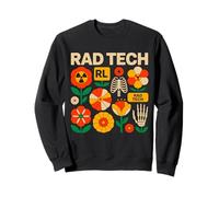Rad Tech Radiologie Floral Bohème Esprit Automnal Sweatshirt
