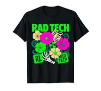 Rad Tech Radiologie Floral Bohème Esprit Automnal T-Shirt