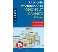 Rad- Und Wanderkarte Mönchgut, Granitz, Bis Bergen