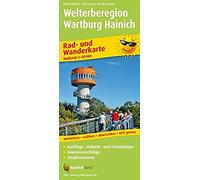 Rad- Und Wanderkarte Welterberegion Wartburg Hainich