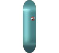 RAD Unisexe - Skateboard Vierge avec Logo pour Adulte, Bleu Sarcelle, 20,3 cm