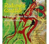 Radames Gnattali Radames Gnattali: 4 Concertinos for Guitar and Orchestra (CD)