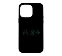Radar de contrôle du trafic aérien - Motif cardiofréquencemètre Coque pour iPhone 14 Pro Max