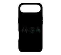 Radar de contrôle du trafic aérien - Motif cardiofréquencemètre Coque pour iPhone Air