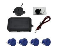 Radar De Recul Voiture Radar Recul Voiture 12 V 22 Mm Kit Capteurs Stationnement Universels 4 Avertisseurs Sonores Recul Sonde Alerte(Bleu)