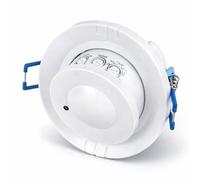 Radar détecteur de mouvement pivotant à 360° pour montage encastré - Compatible LED 1W-1200 W, 230 V