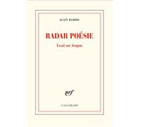 Radar poésie Essai sur Aragon - Alain Badiou - Gallimard - broché - Essai