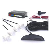 Radar recul Kit de capteurs stationnement Voiture | Kit de capteurs de stationnement de voiture, 4 capteurs, système d'indicateur d'alerte sonore de Radar inversé de 22mm