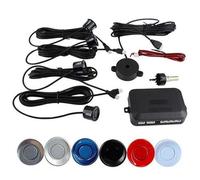 Radar recul Voiture Buzzers Capteur stationnement de Voiture Radars de recul de Voiture Alerte sonore + 4 capteurs Kit de capteurs de stationnement de Voiture Universel Capteur Radar recul