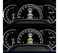Radar recul Voiture Capteur de stationnement et arrière pour Voiture Radar de recul Buzzer pour RAV4 XA50 Across Hybride 2019~2024 Capteur Radar recul