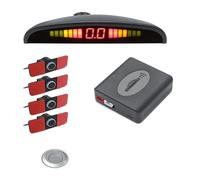 Radar Recul Voiture Capteur LED 4 capteurs 16mm radar de recul pour voiture Original capteur de parc plat système de Radar de stationnement 6 couleurs