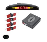 Radar Recul Voiture Capteur LED 4 capteurs 16mm radar de recul pour voiture Original capteur de parc plat système de Radar de stationnement 6 couleurs