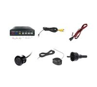 Radar Recul Voiture Capteur Système de stationnement de voiture Visible radars de recul 4 système vidéo noir HD CCD moniteur de voiture miroir caméra de recul Parktronic
