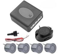Radar recul Voiture Kit de capteurs de stationnement pour Voiture avec 4 capteurs, avertisseur sonore de recul, détecteur de Radar, 22 mm, 12 V Capteur Radar recul