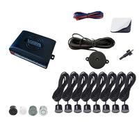 Radars de recul sonore Avant arrière VEGA® Marque Française sonore 8 capteurs Gris clairs