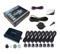 Radars de recul sonore Avant arrière VEGA® Marque Française sonore 8 capteurs Noirs