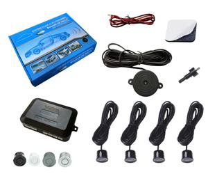 Radars de recul sonore Vega® Marque Française homologué 4 capteurs Gris foncés