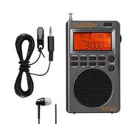 Raddy RF760 Radio numérique Large Bande à Ondes Courtes FM/AM/SW/CB/VHF(UHF)/WX/air Rechargeable avec Prise Casque, antenne Filaire de 3 m