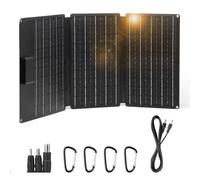 Raddy SP30 30W Panneau Solaire, Chargeur Solaire Portable Pliable, Port USB QC3.0/Type-C/DC 18V Chargeur de Batterie à Charge Rapide pour Camping en Plein air Randonnée