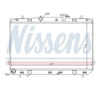 Radeau De Moteur NISSENS Pour Hyundai Elantra XD