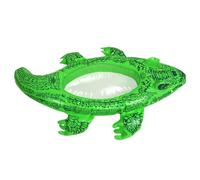 Radeau Flottant de Piscine, Motif Crocodile pour , 62 x 40 x 11 cm, pour lac, Cour, étangs, plages, fêtes, piscines Hors Sol