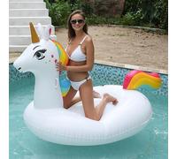 Radeau Flottant Gonflable, lit Flottant de Bronzage Aquatique pour Adultes, Chaise Longue Flottante créative, adapté aux piscines, Lacs, Parcs Aquatiques, Une variété de Styles au Choix 225 * 120cm