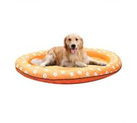 Radeau Flottant pour Animaux De Compagnie, Grande Piscine À Enfourcher, Baignoire pour Chiens Et Chats À Monter, Piscine Flottante, Lit À Rangée Flottante, Jouet De Plage Gonflable pour Chien Et Chat