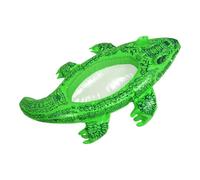 Radeau Flottant pour La Piscine Forme de Crocodile Amusante en PVC Épais