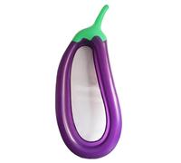 Radeau gonflable en forme d'aubergine - Matelas de piscine géant, chaise longue flottante fantaisie | Jouet flottant humoristique et coloré, accessoire de fête aquatique pour adultes et adolescents, v