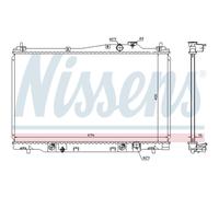 Radeau Moteur NISSENS Pour Honda Stream RN