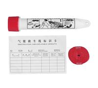 Radeaux de sauvetage gonflables Carte D'identification Ensemble Scellé Eau De Mer Résistance À La Corrosion Étanche Accessoires pour Navires Bateaux