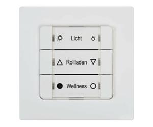 Rademacher DELTA DORE DuoFern Bouton mural multiple ultra blanc 9494-2 Quantité:1