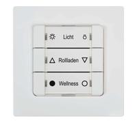 Rademacher Rademacher Bouton mural multiple 9494-1 à piles ultra blanc Quantité:1