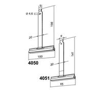 Rademacher Rademacher Ressort de fixation 190 mm à partir de SW50 4050 Quantité:1