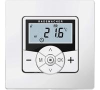 Thermostat Smart Home Thermostat d'ambiance DuoFern 2 9485-1(2e génération) pour radiateurs et planchers chauffants, thermostat mural radio avec