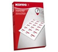 Radex etiquettes universelles, 210 x 297 mm, sans bord,jaune l210297ge